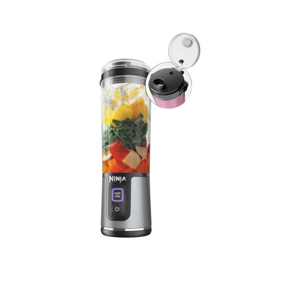 🥤 Ninja Blast BC151BK Portable Blender Cordless USB-C 18oz New Damaged Box - Picture 1 of 12